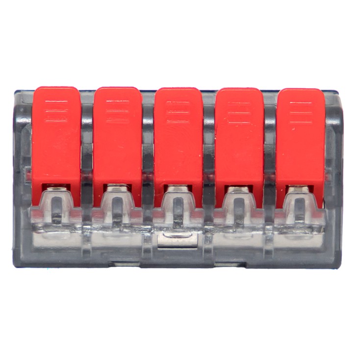 Клемма СМК 221-415 5 отверстий 0.2-4.0 мм2 (50 шт.) PROxima Клемма СМК 221-415 5 отверстий 0.2-4.0 мм2 (50 шт.) PROxima