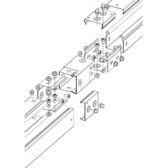 Коробка распределительная для к/к, 110х110х55 мм