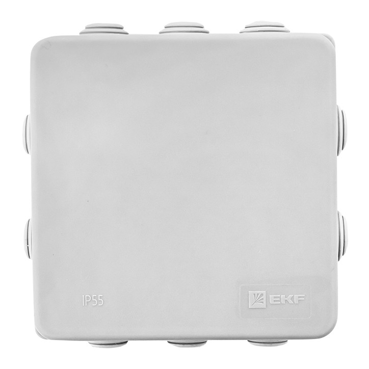 Коробка распределительная КМР-030-014 с крышкой (100х100х50) для прямого монтажа, 10 мембр. вводов с Коробка распределительная КМР-030-014 с крышкой (100х100х50) для прямого монтажа, 10 мембр. вводов с