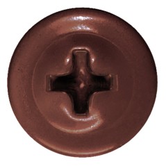 Саморез металл/металл 4.2х19 пресс-шайба острый RAL3009