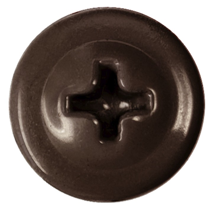 Саморез металл/металл 4.2х16 пресс-шайба острый RAL8017 Саморез металл/металл 4.2х16 пресс-шайба острый RAL8017