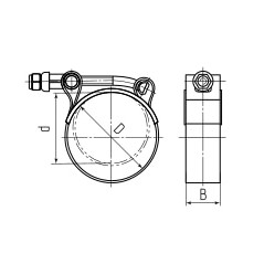 SR 29-31/W2 ROBUST Хомут силовой