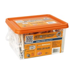 Дюбель-гвоздь с потайной манжетой PDG UK 6x40 (150шт)