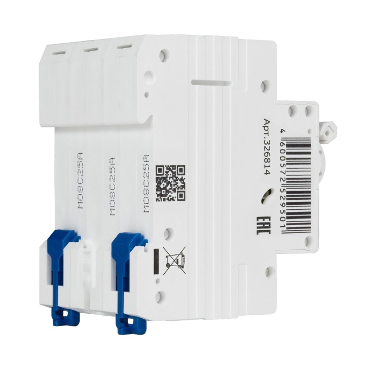 Выключатель автоматический трехполюсный 25А C 4,5кА AC OptiDin BM63-3C25-4,5-УХЛ3