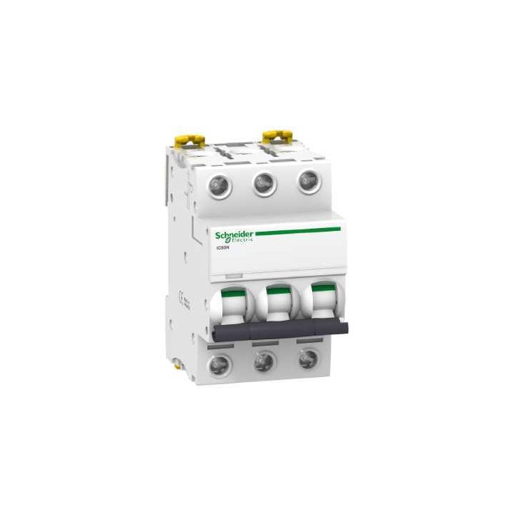 Выключатель автоматический трехполюсный 6А С iC60N 6кА