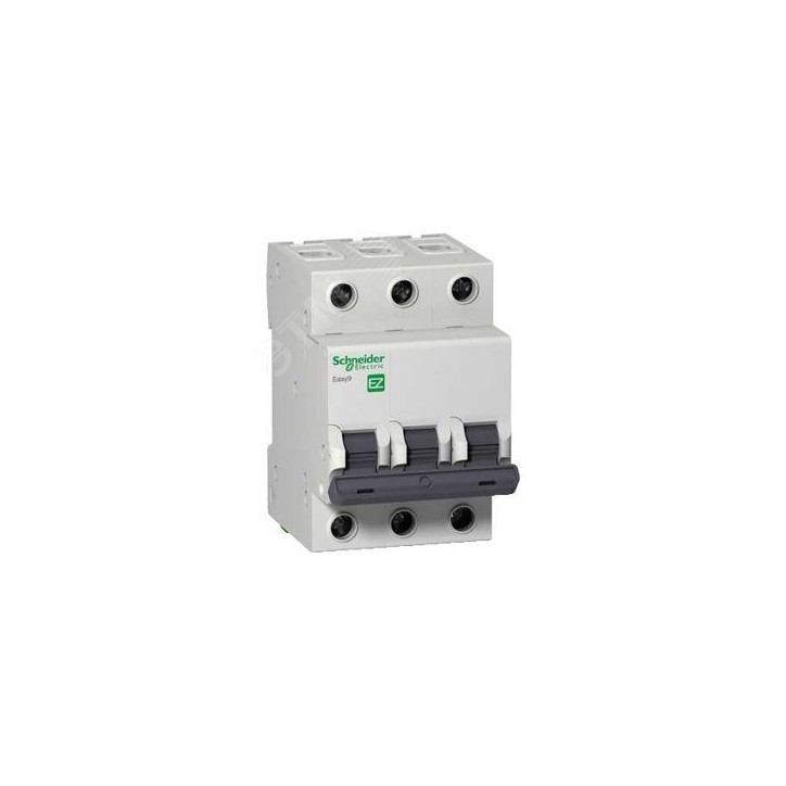 Выключатель автоматический трехполюсный 6A C 4.5кА EASY 9