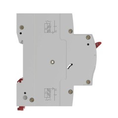 Выключатель автоматический двухполюсный 6А C 6кА MD63N-2PC6 DKC