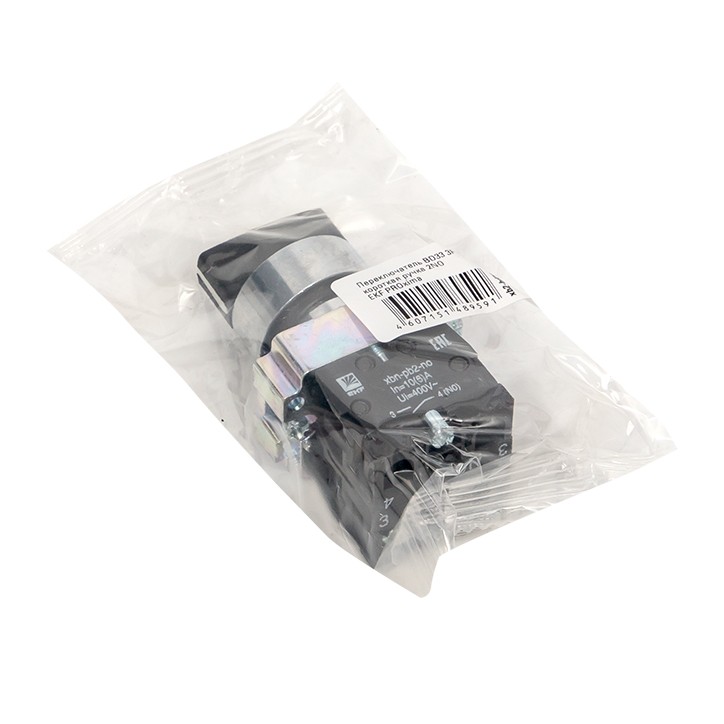 Переключатель BD33 3P короткая ручка 2NO Переключатель BD33 3P короткая ручка 2NO