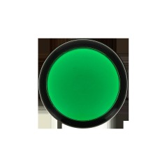 Лампа AD16-22HS LED матрица 22мм зеленый