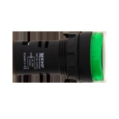 Лампа AD16-22HS LED матрица 22мм зеленый
