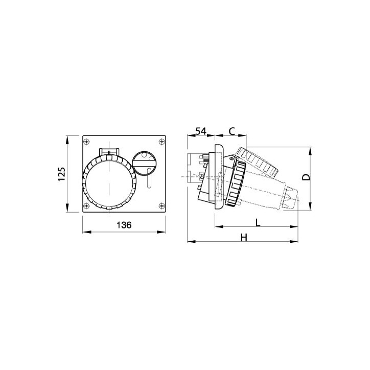 Трансформатор тока CT30 500A, класс 0.5, 10ВА