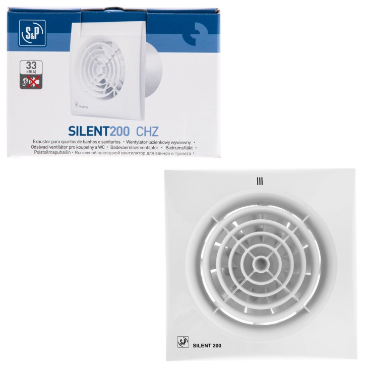 SILENT-200 CHZ (220-240V 50HZ) RE Вентилятор,