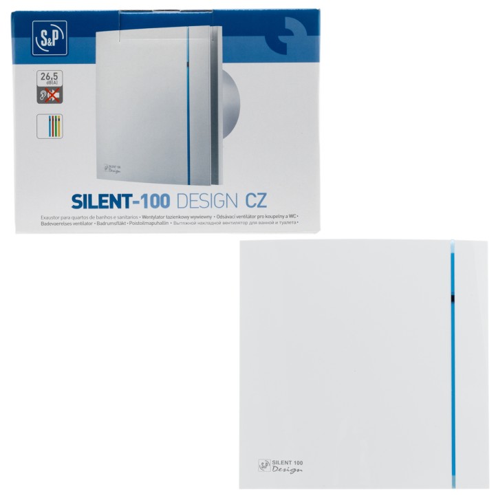 SILENT-100 CZ DESIGN-3C (220-240V 50HZ) RE Вентилятор,