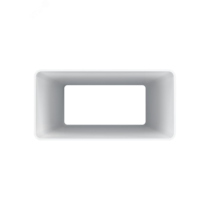 Воздуховод прямоугольный ПВХ 60х120 длина 0,5м Воздуховод прямоугольный ПВХ 60х120 длина 0,5м