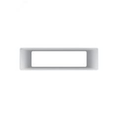 Воздуховод прямоугольный ПВХ 60х204 длина 1м