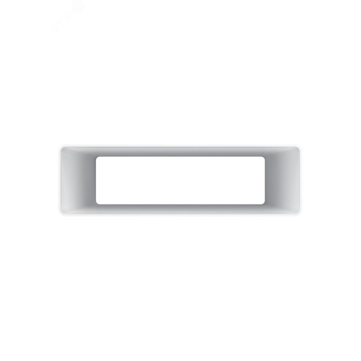 Воздуховод прямоугольный ПВХ 60х204 длина 1м