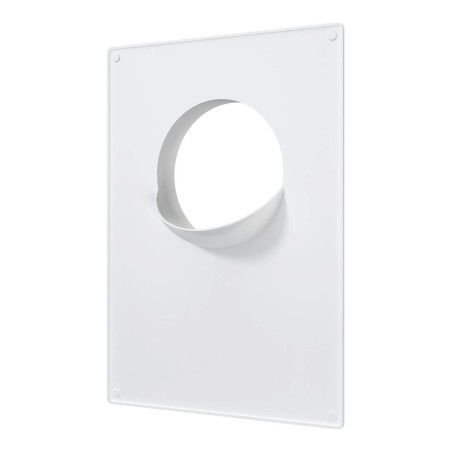 Площадка торцевая пластиковая 180х250 фланец D125