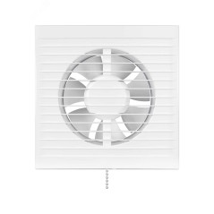 Вентилятор осевой вытяжной с тяговым выключателем D150