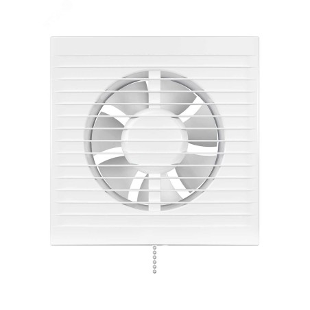 Вентилятор осевой вытяжной с тяговым выключателем D150