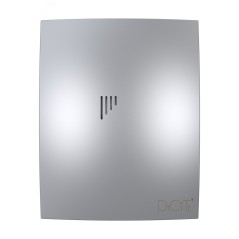 Вентилятор осевой вытяжной с обратным клапаном D100 декоративный