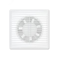 Вентилятор осевой вытяжной c антимоскитной сеткой и обратным клапаном D100