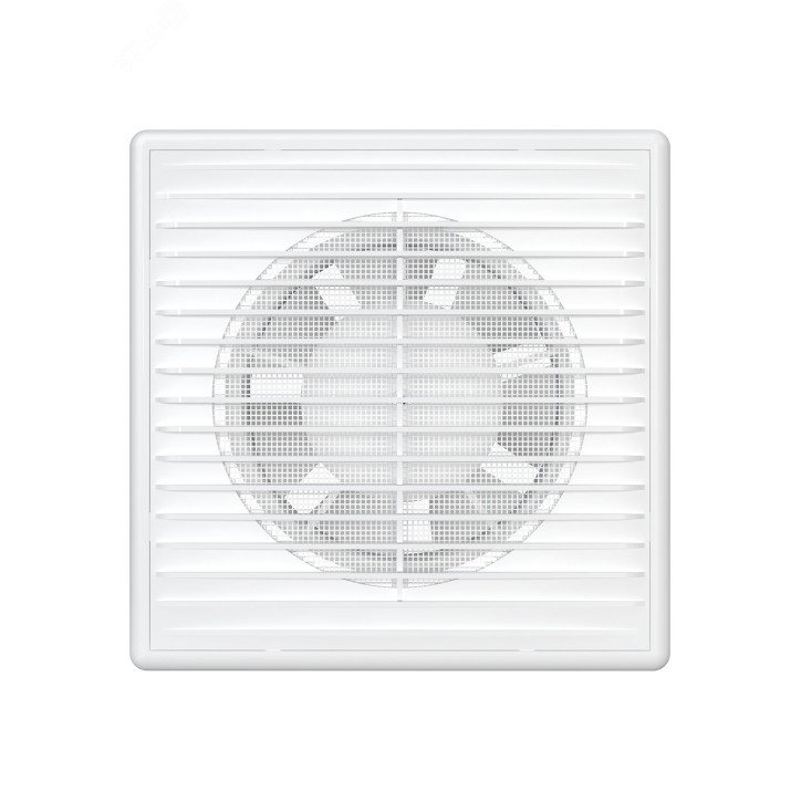 Вентилятор осевой вытяжной c антимоскитной сеткой и обратным клапаном D100