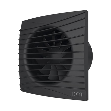 Вентилятор осевой вытяжной с обратным клапаном D100 декоративный