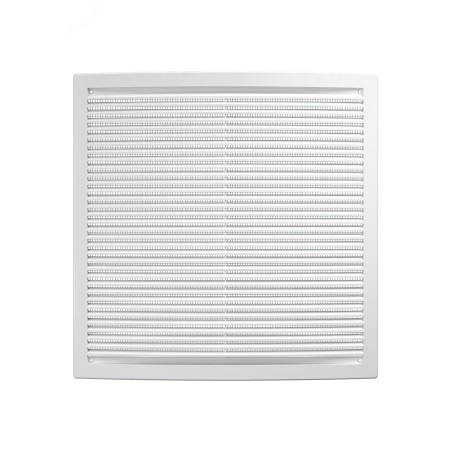 Решетка вентиляционная вытяжная, из ABS пластика 340х340