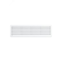 Решетка вентиляционная переточная из полипропилена 450х131