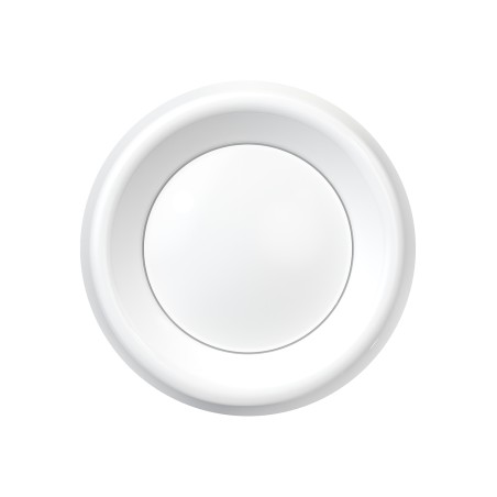 Анемостатт приточно-вытяжной регулируемый с фланцем из ABS пластика D100