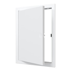 Люк-дверца ревизионная пластиковый нажимной 172х222 с фланцем 150х200