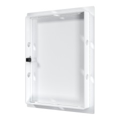 Люк-дверца ревизионная пластиковый нажимной 172х222 с фланцем 150х200