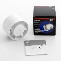 Вентилятор канальный TDM100