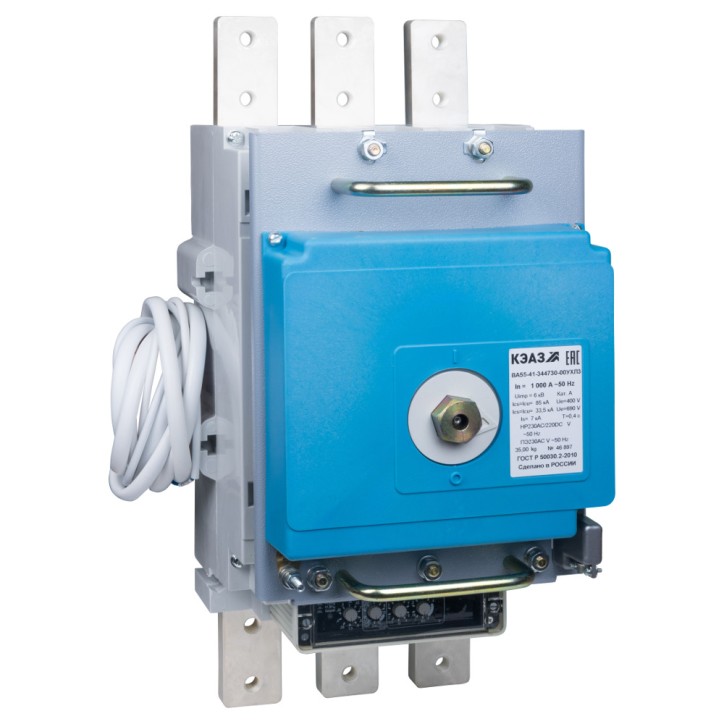 Выключатель автоматический ВА 5541 1000А 345130 эп~230В
