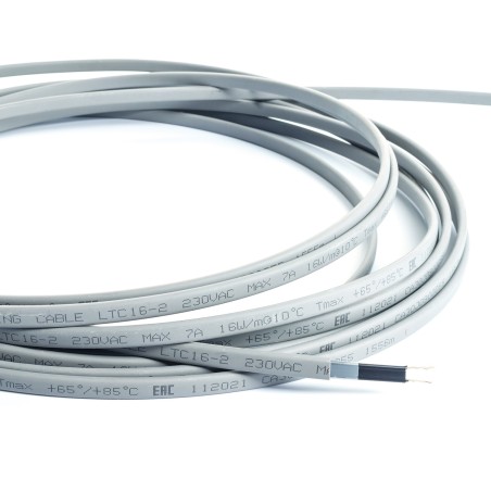 Кабель нагревательный саморегулирующийся 16 Вт/м LXTC16-2 неэкранированный
