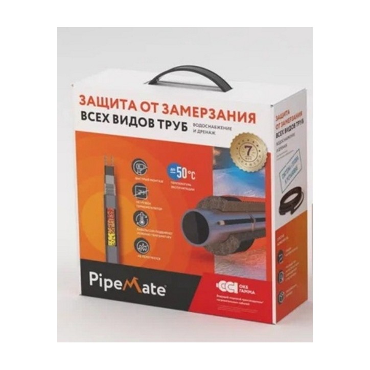 Секция нагревательная кабельная PipeMate 25Вт/м 04м