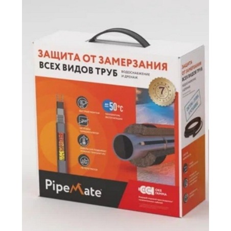 Секция нагревательная кабельная PipeMate 25Вт/м 08м