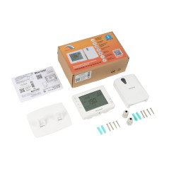 Термостат беспроводной программируемый комнатный Teplocom TS-Prog-2AA/3A-RF