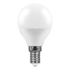 Лампа светодиодная LED 7вт Е14 теплый шар