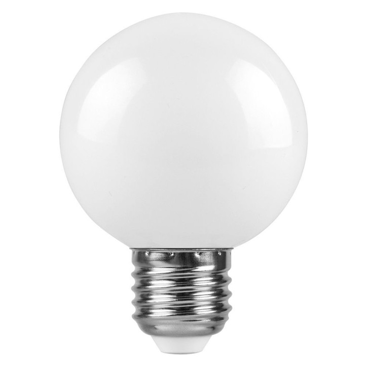 Лампа светодиодная LED 3вт Е27 6400K шар G60 Лампа светодиодная LED 3вт Е27 6400K шар G60