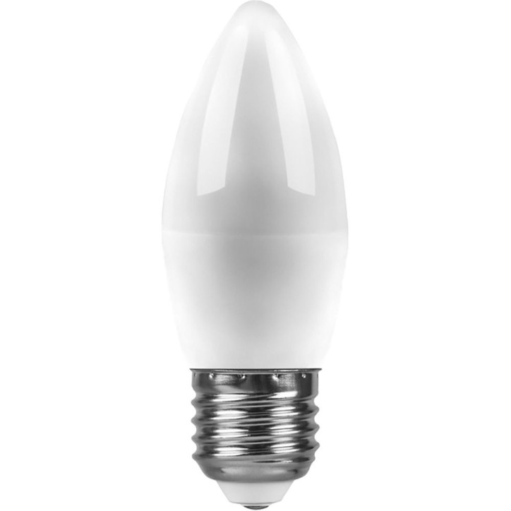 Лампа светодиодная LED 9вт Е27 дневной матовая свеча Лампа светодиодная LED 9вт Е27 дневной матовая свеча