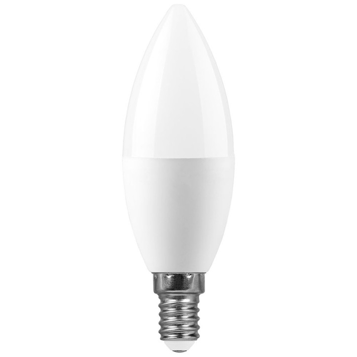 Лампа светодиодная LED 11вт E14 белый матовая свеча Лампа светодиодная LED 11вт E14 белый матовая свеча