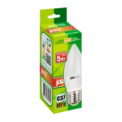 Лампа светодиодная LED 5вт E27 400Лм теплый матовая свеча 230V/50Hz ECO