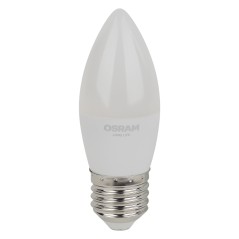 Лампа светодиодная LED 7Вт Е27 4000К 600Лм свеча 220В (замена 60Вт) OSRAM
