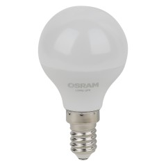 Лампа светодиодная LED 7Вт Е14 4000К 600Лм шар 220В (замена 60Вт) OSRAM