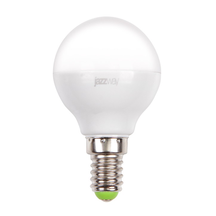 Лампа светодиодная LED 11Вт 230Вт E14 белый матовый шар Jazzway Лампа светодиодная LED 11Вт 230Вт E14 белый матовый шар Jazzway