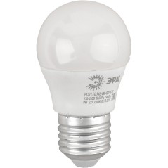 LED лампа P45-8W-827-E27 (диод, шар, 8Вт, тепл, E27)