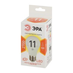 LED лампа A60-11W-827-E27 (диод, груша, 11Вт, тепл, E27)