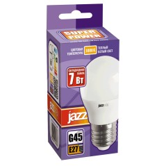 Лампа светодиодная LED 7Вт E27 530Лм 230V/50Hz теплый матовый шар SP
