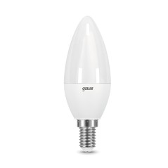 Лампа Gauss Свеча 9.5W 950lm 4100К E14 LED 1/10/100